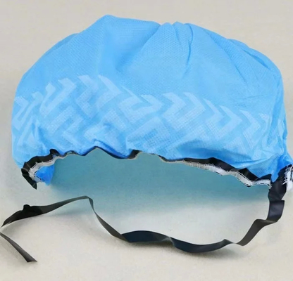 Coberturas Antiderrapante Elastico Branco Impermeável Antiderrapante Protegedores Respiratórios - Embalagem de 20