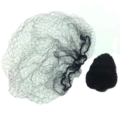 Perucas descartáveis brancas respiráveis Redes de cabelo suaves e leves Redes de cabelo duráveis para várias indústrias