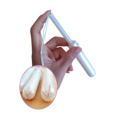 Sanitário conveniente confortável de Vaginal Medicine Applicator For Tampon