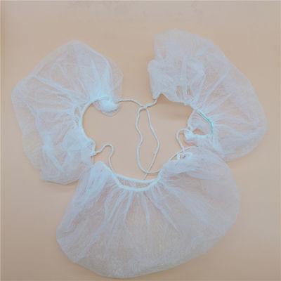 Cobertura de barba descartável, pacote com 100 unidades, tecido não tecido PP 45x20cm