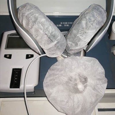 O fones de ouvido descartável não tecido de MRI cobre a tampa descartável da orelha
