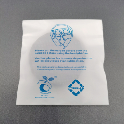 Tampa descartável biodegradável descartável não tecida 6cm 21cm de Earpad