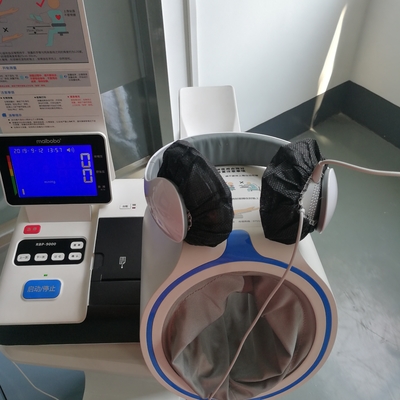 O fones de ouvido Stretchable sanitário preto cobre 5&quot; 4,5&quot;
