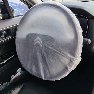 Auto PE descartável das tampas de volante/PP/plutônio