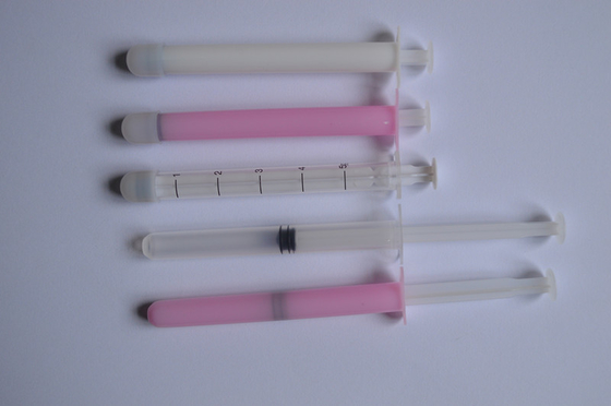 empacotamento plástico de 3g Vaginal Applicator For Gynaecology Gel