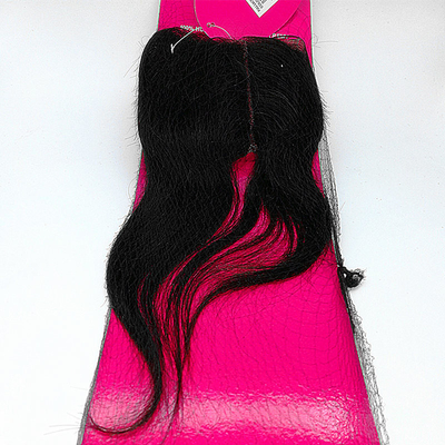 Linhas elásticas macias invisíveis pretas descartáveis de nylon de Brown das redes de cabelo para perucas