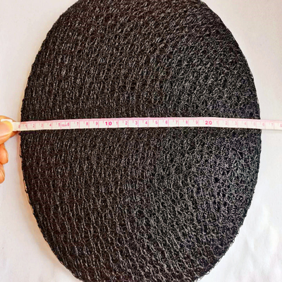 O cabelo invisível pesca o preto descartável da rede de cabelo