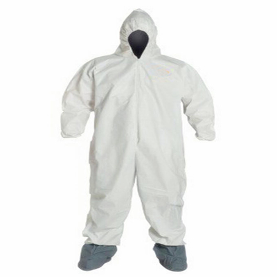 S / Ternos descartáveis brancos das combinações de M/L/XL PPES