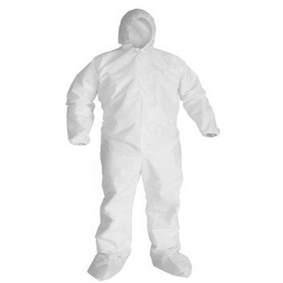 Tipo descartável 5 tipo 6 da combinação do Workwear dos macacões Microporous