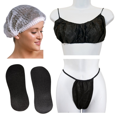 Cuecas &quot;sexy&quot; não tecida descartável 40gsm da mulher